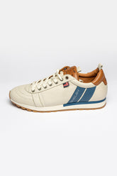 Carroll Shelby GT ecru leather sneakers Men